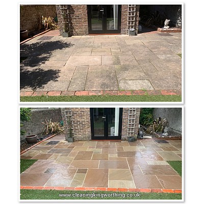 Patio cleaning Worthing