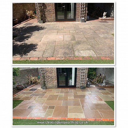 Patio cleaning Worthing