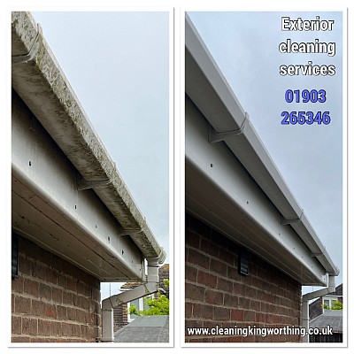 Soffit and Fascia Deep Cleaning worthing