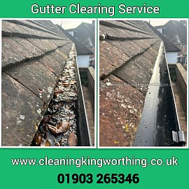 Gutter empty  Worthing