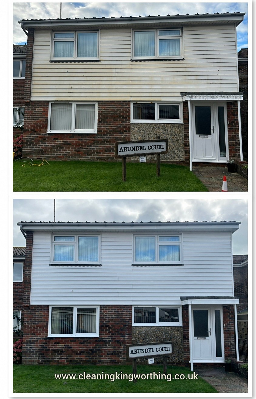 Soffit and Fascia’s  Cleaning Worthing